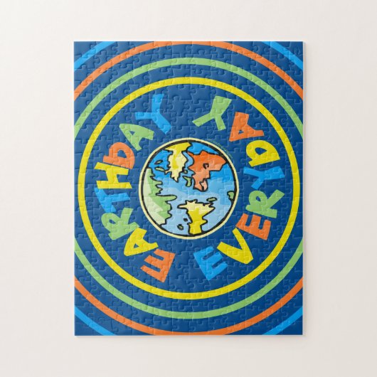 Tag der Erde Puzzle (Vertikal)