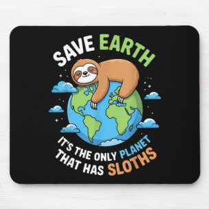 Tag der Erde, rette die Erde, der einzige Planet,  Mousepad