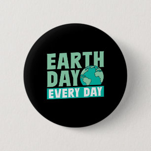 Tag der Erde Rette jeden Tag das Naturschutzgerät Button