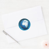 Tag der Erde Runder Aufkleber (Umschlag)