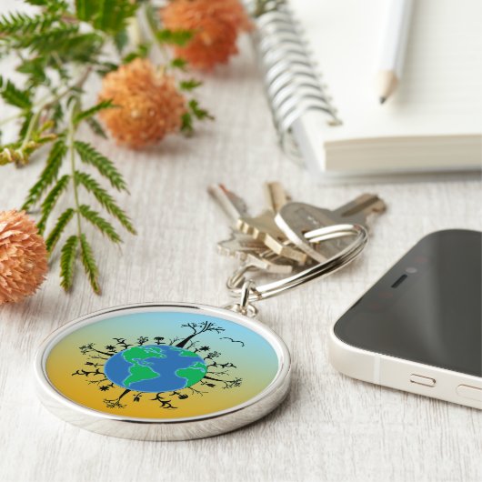 Tag der Erde Schlüsselanhänger (Seite)