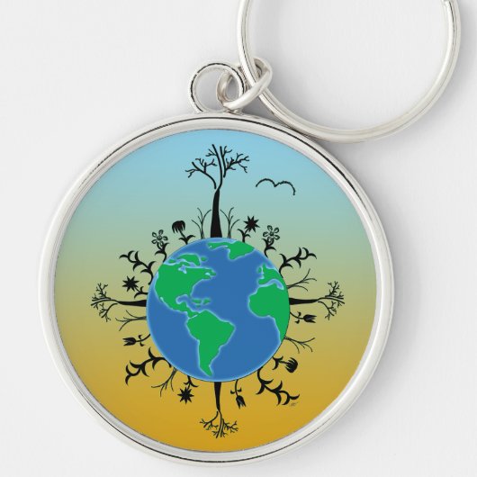 Tag der Erde Schlüsselanhänger (Vorne)