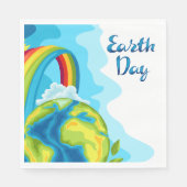 Tag der Erde Serviette (Vorderseite)