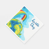 Tag der Erde Serviette (Ecke)