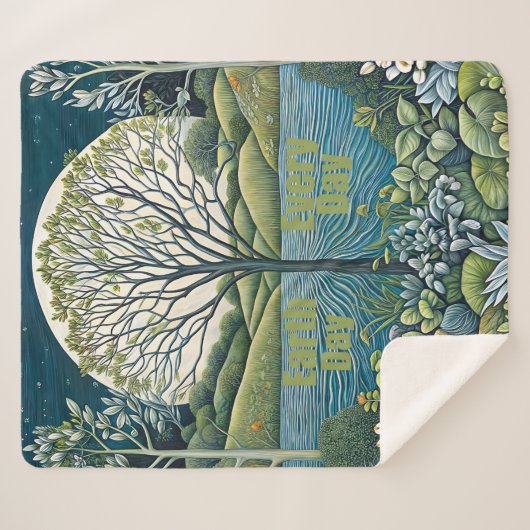 Tag der Erde Sherpadecke (Vorderseite (Horizontal))