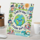 Tag der Erde Sockelschild (In Situ)