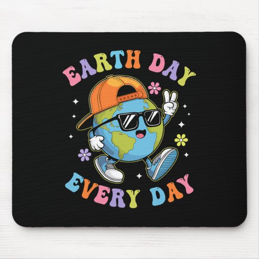 Tag der Erde Sonnentag 2025 Kinder Todd Mousepad (Vorne)