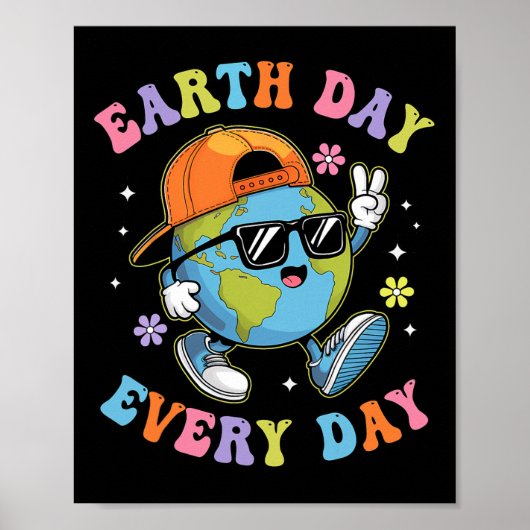 Tag der Erde Sonnentag 2025 Kinder Todd Poster (Vorne)