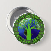 Tag der Erde-Stammbaum Button (Vorne & Hinten)