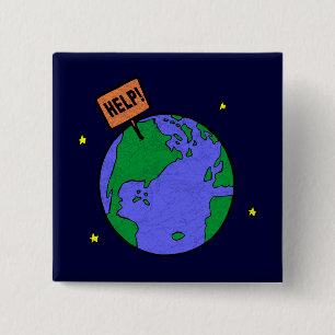 Tag der Erde-T-Shirts und Geschenke Button