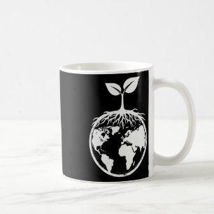 Tag der Erde Tag Pflanze mehr Bäume Rettete unsere Kaffeetasse