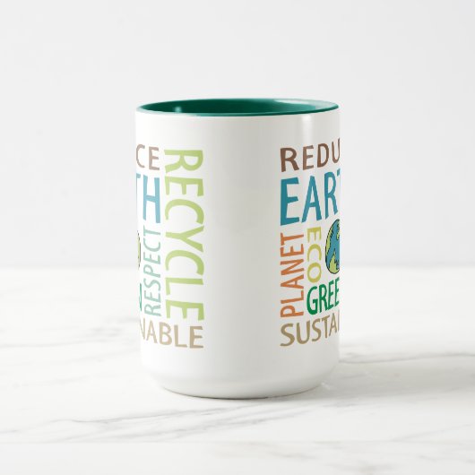 Tag der Erde Tasse (Zentrum)
