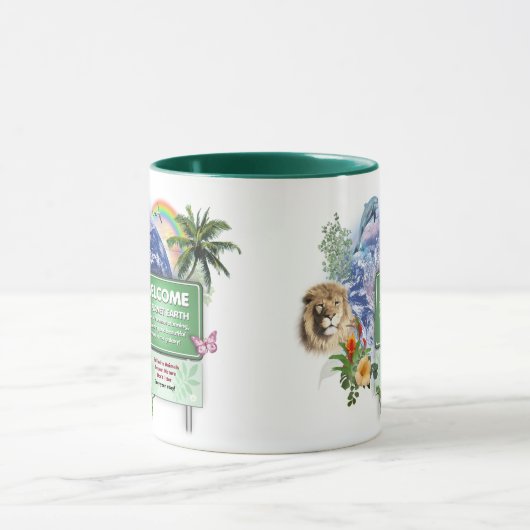 Tag der Erde Tasse (Zentrum)