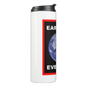 Tag der Erde Thermosbecher (Nach links gedreht)