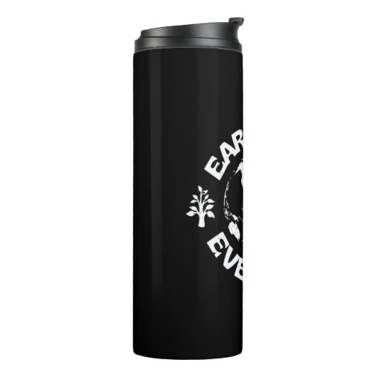 Tag der Erde Thermosbecher (Nach links gedreht)