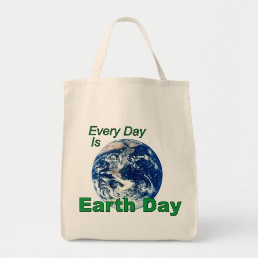 Tag der Erde Tragetasche (Vorne)