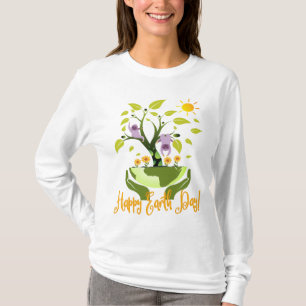 Tag der Erde - Trägheits-Baum-Umwelt-Planeten-Erd T-Shirt
