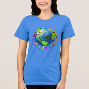 Tag der Erde Tri-Blend Shirt