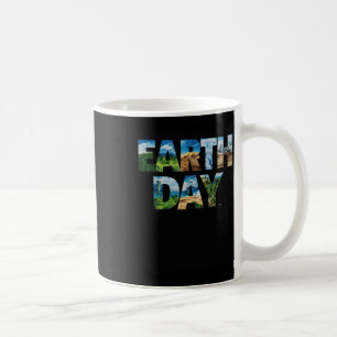 Tag der Erde Umweltschutz Baum retten & Kaffeetasse