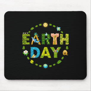Tag der Erde Umweltschutz Baum retten &amp; Mousepad