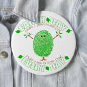 Tag der Erde umweltsmäßig Button (Beispiel)