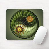 Tag der Erde Yin Yang Mousepad (Mit Mouse)