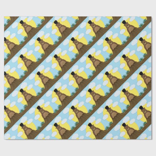 Tag der Erdung Geschenkpapier (Flach)