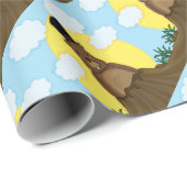 Tag der Erdung Geschenkpapier (Rolleneckpunkt)