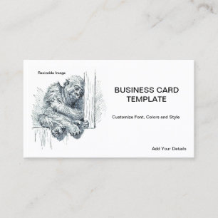 Tag der Erholung - Junge Ape Gorilla