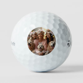 Tag der ersten Mütter Dog Granny | Benutzerdefinie Golfball