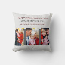 Tag der ersten Väter Grau 4 Fotos und benutzerdefi