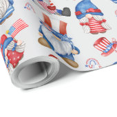 Tag der Erwerbstätigkeit in Amerika Feiertag Geschenkpapier (Rolleneckpunkt)