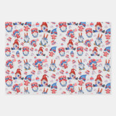 Tag der Erwerbstätigkeit in Amerika Feiertag Geschenkpapier Set (Vorderseite)