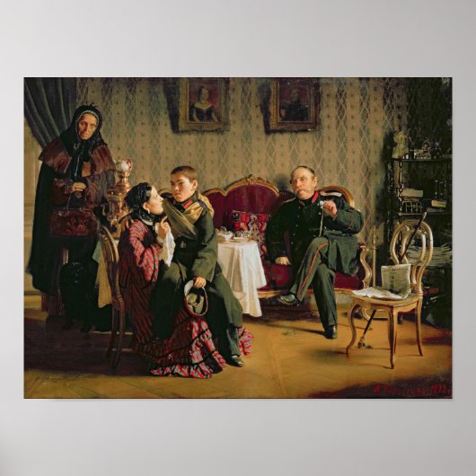 Tag der Feier, 1872 Poster (Vorne)