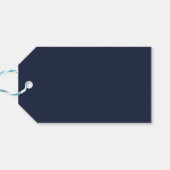 Tag der Feiertage Geschenkanhänger (Rückseite Horizontal)