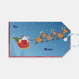 Tag der Feiertage Geschenkanhänger