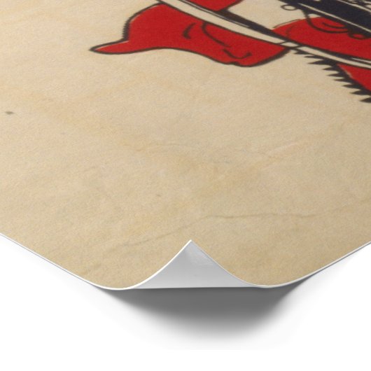 Tag der Flagge 1777-1917 Poster (Ecke)