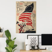 Tag der Flagge 1777-1917 Poster (Heimbüro)