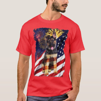 Tag der Flagge des Deutschen Schäferhirten - T-Shirt