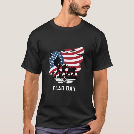 Tag der Flagge T-Shirt (Vorderseite)