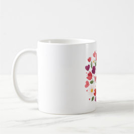 Tag der floralen glücklichen Mütter Kaffeetasse