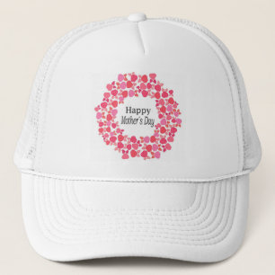 Tag der floralen glücklichen Mütter Truckerkappe