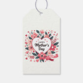 Tag der floralen Herzmütter Geschenkanhänger (Rückseite)