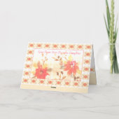 Tag der floralen Mütter Karte (Rückseite)
