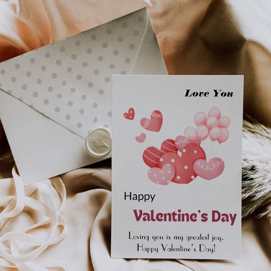 Tag der Fotokarte Glücklicher Valentinstag Feiertagskarte