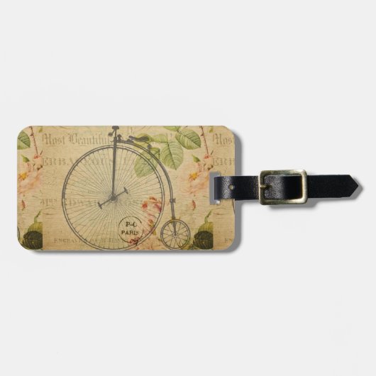 Tag der französischen Postkarte Gepäckanhänger (Vorderseite horizontal)