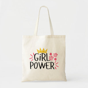 Tag der Frauen Girl Power Tragetasche