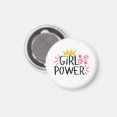 Tag der Frauenmacht Magnet (Vorderseite/Rückseite)