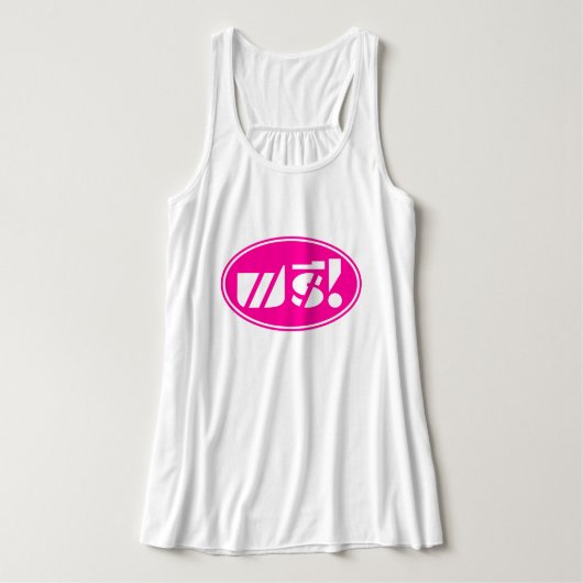 Tag der freien Preise; Thai-Skript Tank Top (Design Vorderseite)