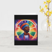 Tag der Freiheit Karte (Gelbe Blume)